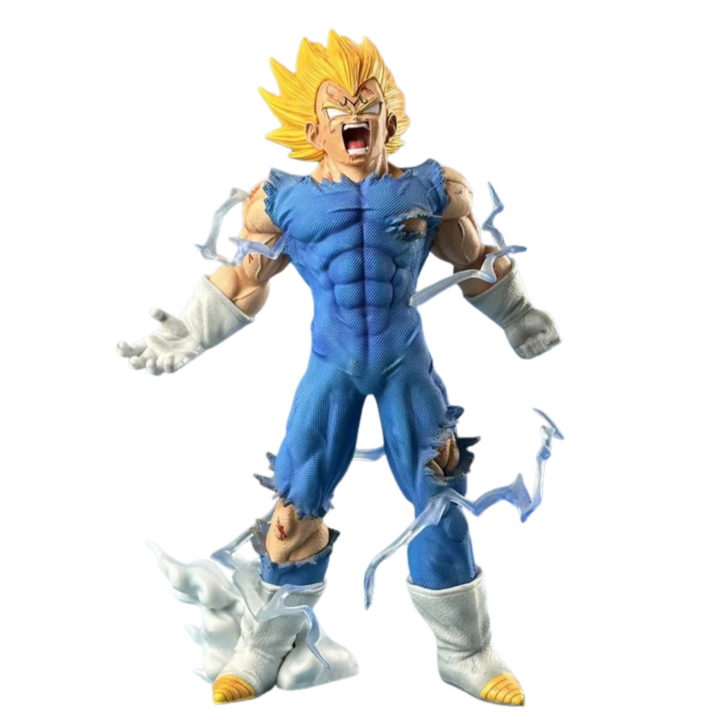 Majin Vegeta Dragon Ball Z 27cm Super Saiyan Action Figure PVC Collezione