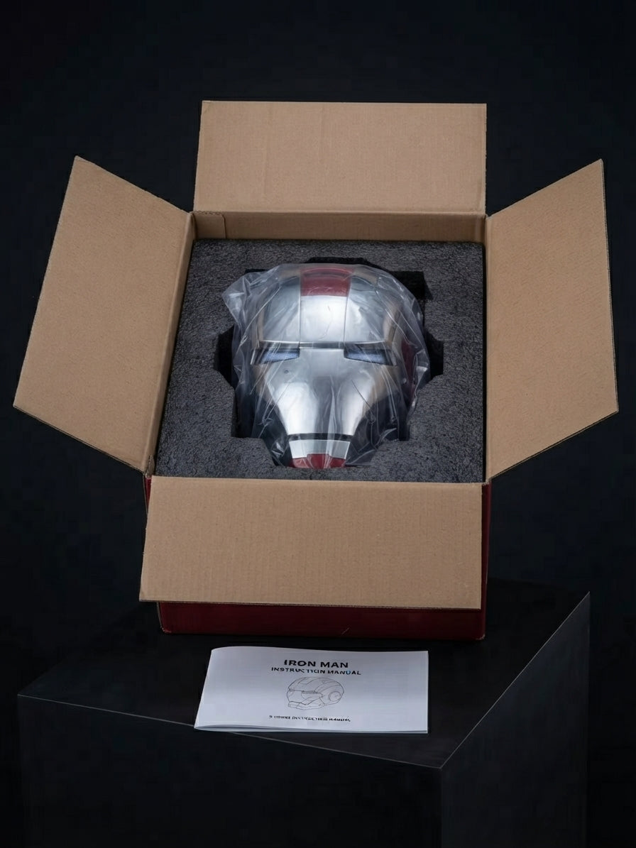Casco Iron Man Mk5 Eletronico 1:1 – Controllo Vocale e Touch