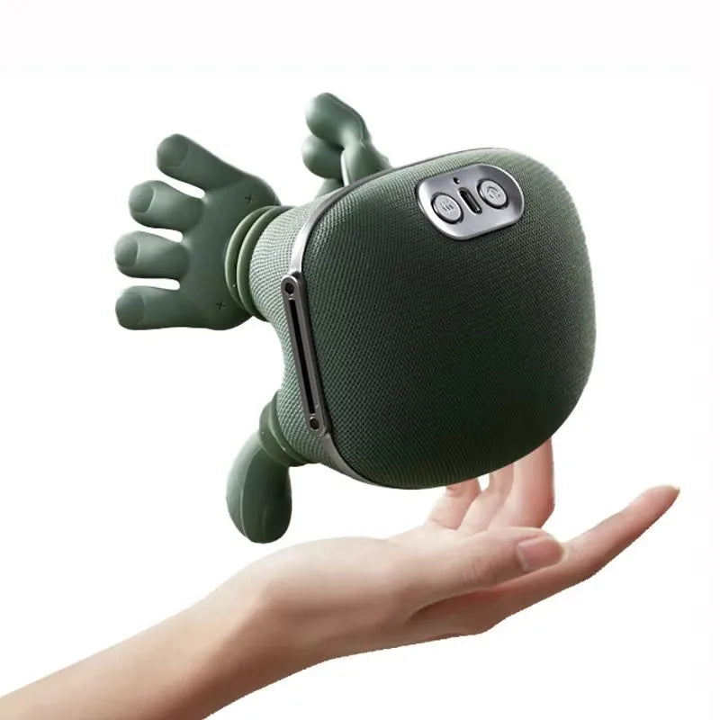 Massaggiatore cervicale spalle a forma di mani, calore, 2000mAh 10W