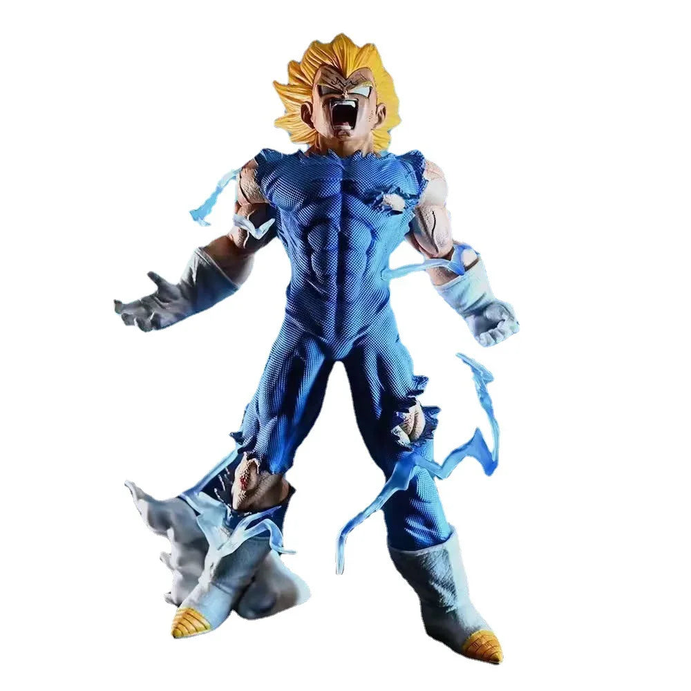 Majin Vegeta Dragon Ball Z 27cm Super Saiyan Action Figure PVC Collezione