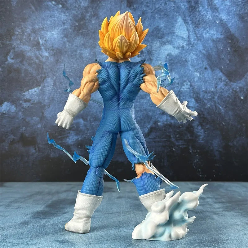 Majin Vegeta Dragon Ball Z 27cm Super Saiyan Action Figure PVC Collezione