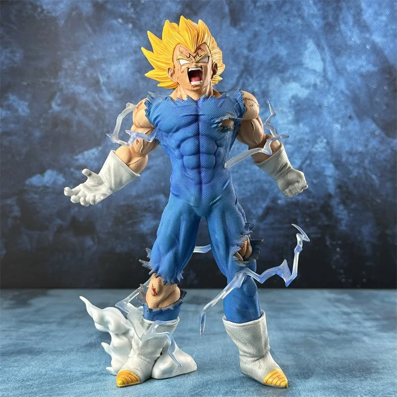 Majin Vegeta Dragon Ball Z 27cm Super Saiyan Action Figure PVC Collezione