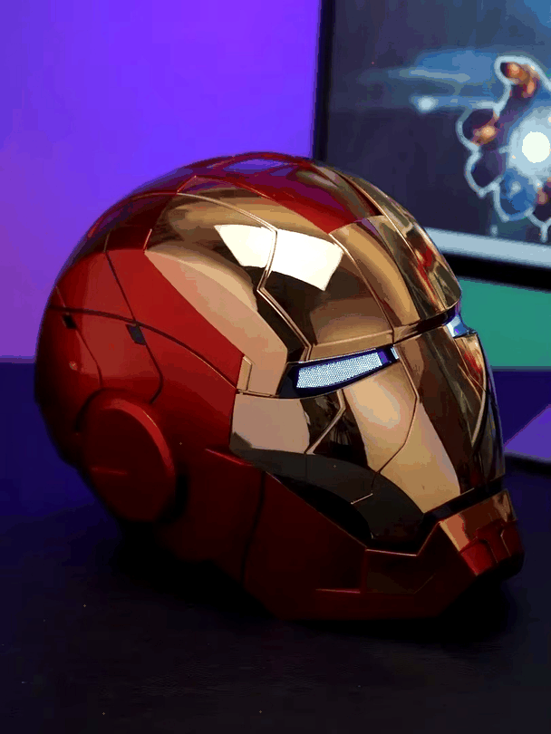 Casco Iron Man Mk5 Eletronico 1:1 – Controllo Vocale e Touch
